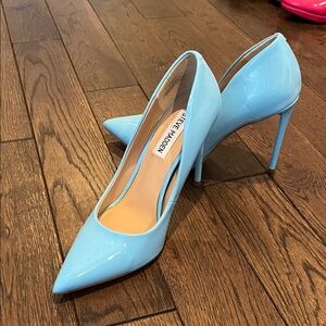 Steve Madden Light Blue Pointed Heels